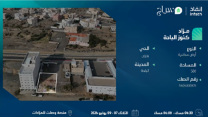 8-أرض سكنية 580م2 في الباحة