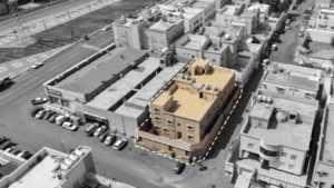 6-عمارة سكنية – شمال الطريق المزدوج المؤدي الى تندحة خميس مشيط
