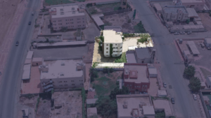 10-عمارة سكنية – تجارية بمساحة 1627.7 م² في مدينة ضمد