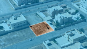 10-أرض سكنية بحي مركز البرود
