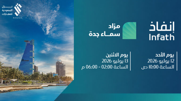 مزاد “سماء جدة” الإلكتروني يحقق مبيعات بقيمة 33.17 مليون ريال بعد بيع 14 عقارًا عبر منصة “وصلت”