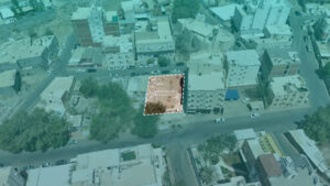 3-أرض سكنية مقام عليها مبنى شعبي 638.94م2 بالبحيرات