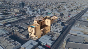 1- فندق ومركز تجاري بمساحة 3113.56 م² في مدينة حفر الباطن