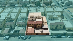 1-عمارة سكنية بحي ( الخليج – الرياض ) بمساحة 875 م
