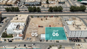 6-أرض سكنية بحي ( اليرموك – الرياض ) بمساحة 895 م