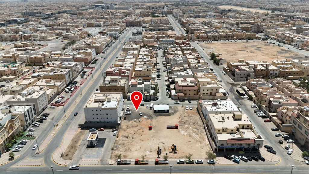 6-أرض سكنية بحي ( اليرموك – الرياض ) بمساحة 895 م
