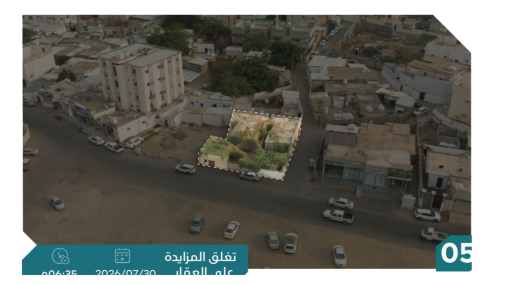 5-بيت شعبي بصكي تملك بحي الحارة الجنوبية بمساحة 338.23 م² في مدينة أبو عريش
