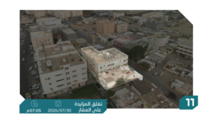11- عمارة تجارية سكنية بمساحة 774.2 م² في مدينة صامطة