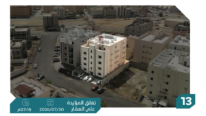 13-شقة سكنية بحي الشاطئ بمساحة 320.78 م² في مدينة جازان