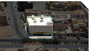 1-عمارة تجارية سكنية بحي العزيزية