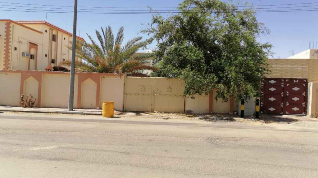 3-ارض مسورة بحي الربوة
