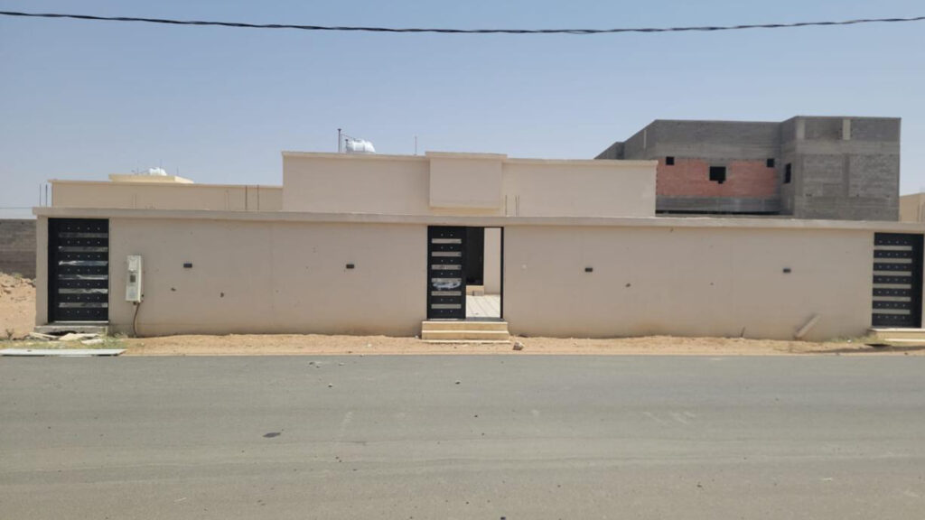 4-فيلا سكنية دور واحد 600م2 بحي الجدر الشرقي
