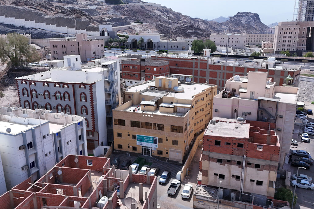 5- عمارة سكنية المرسلات بمساحة 1110 م² في مدينة مكة المكرمة – العاصمة المقدسة