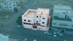 01 – عمارة بحي النهضة / تبوك – بمساحة 462.5 م²