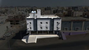 3-عمارة سكنية تجارية 733.95م2 بحي الرانوناء