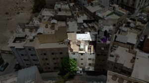 6-عمارة سكنية ( مشاع ) – حي بسفح جبل خندمة من محلة الباب بالملاوى بمساحة 134.3 م² في مدينة مكة المكرمة – العاصمة المقدسة