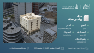 10- عمارة سكني بحي العزيزية الضفة الشرقية بمساحة 625 م² في مدينة مكة المكرمة – العاصمة المقدسة