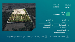 10- مزرعة مشاع بمساحة 5065 م² في مدينة تربه