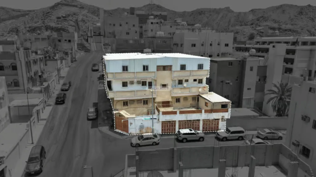 6-عمارتين متصلة قيد الانشاء بحي ام السباع