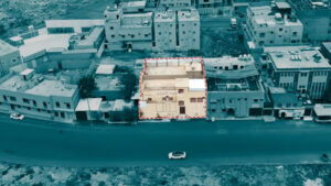 1-عمارة سكنية 400م2 بمخطط غرب طريق وادي بن هشبل