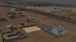 6- أرض سكنية – شرق الإذاعة بمساحة 600 م² في مدينة الأفلاج