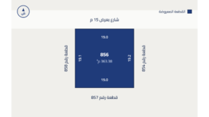 17-أرض سكنية في حي الشقة السفلى بمساحة 363.38 م² في مدينة بريدة