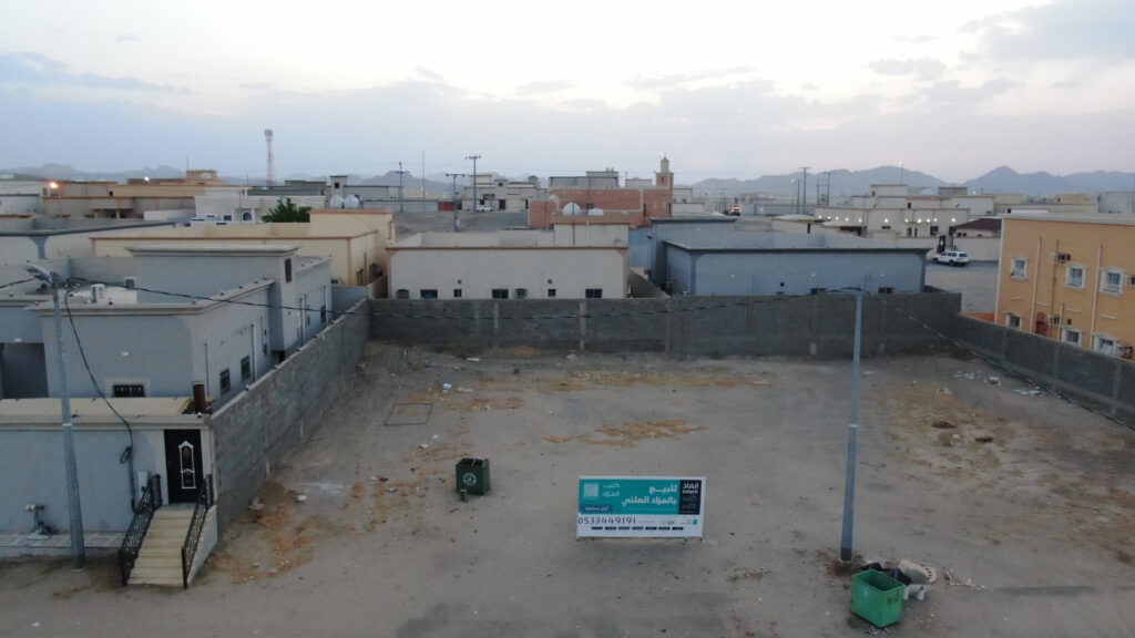 9- أرض سكنية – العزيزية بمساحة 600 م² في مدينة تثليث