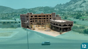 12- عمارة سكنية بمساحة 2631.23 م² في مدينة تنومة