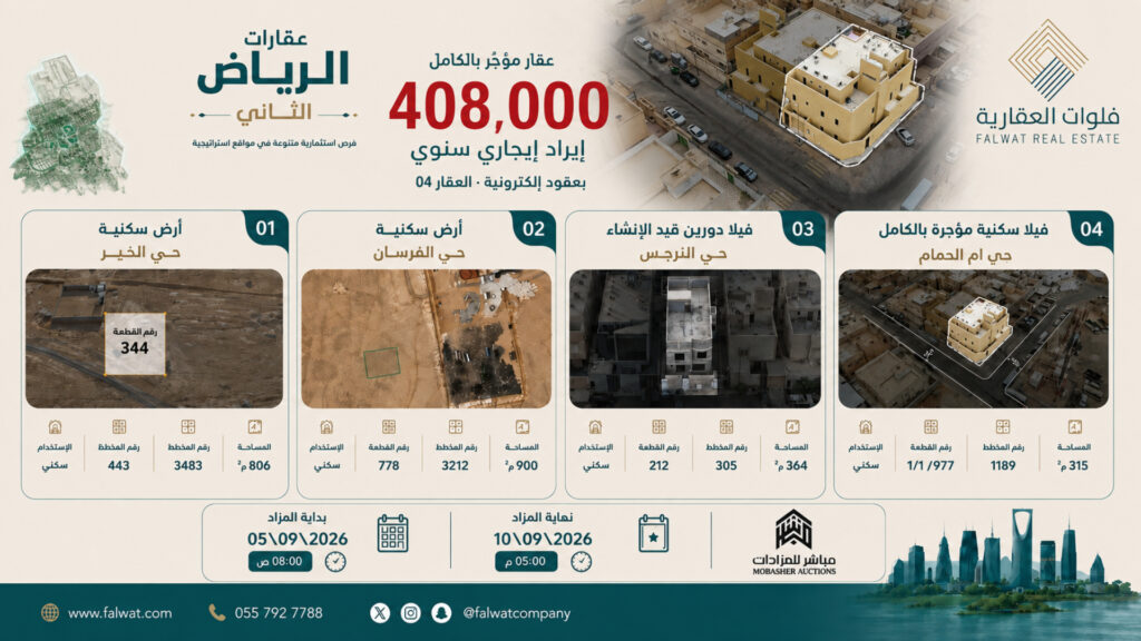 عقارات الرياض الثاني