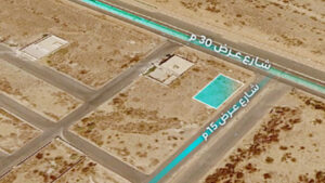 10-أرض سكنية زاوية بحي العرضية الجنوبية – مخطط زهرة نخال بمساحة 592.04 م