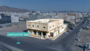 1-عمارة سكنية تجارية 744.96م2 بحي شوران / د