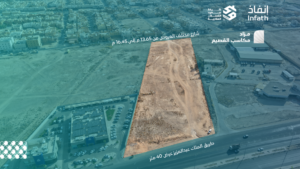 14- أرض سكني تجاري بحي النخيل بمساحة 28733.59 م² في مدينة بريدة