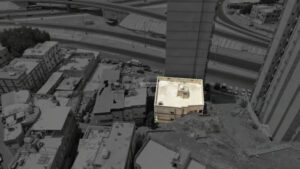 4-عمارة سكنية 342.38م2 بحي المعابدة شرق شارع الحج