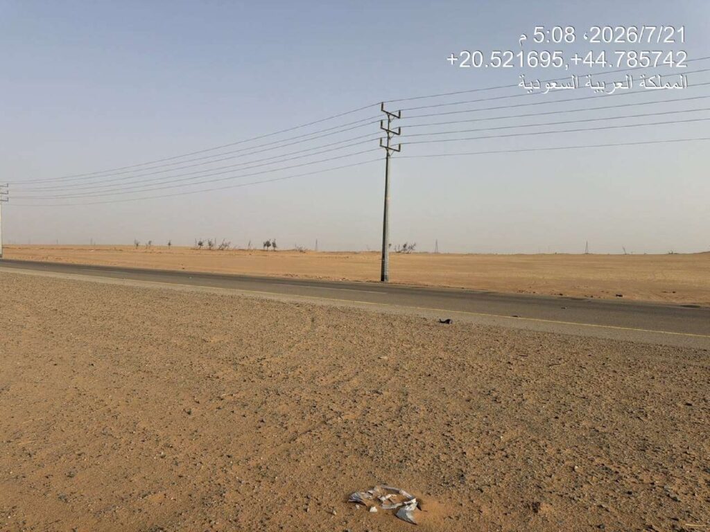 01 – أرض زراعية بحي شمال الفرعة بمدينة وادي الدواسر – بمساحة 373333.34 م²