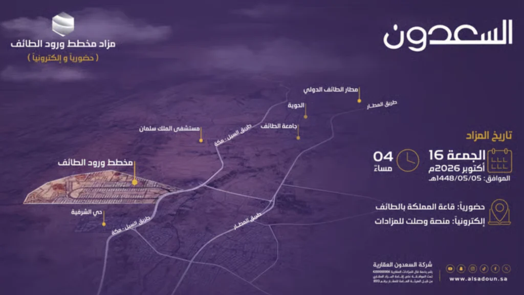 مخطط ورود الطائف