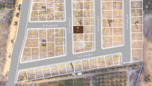 92- قطعة سكنية رقم 92 بلك رقم 4 بمساحة 300 م² في مدينة عنيزة