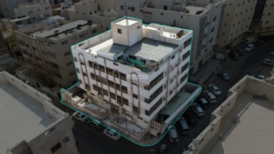 2-عمارة سكنية 685.85م2 بحي العزيزية