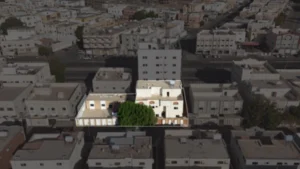 1-عمارة وإستراحة بحي النهضة