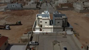 4-فيلا سكنية في حي الورود بمساحة 330م قطعة رقم 261 / ب