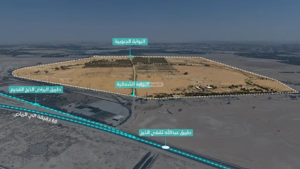 4-أرض زراعية 5,061,000م2 بحي العفجة بالرفاع